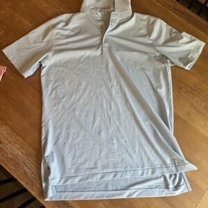 Peter Millar Light Blue Polo Shirt